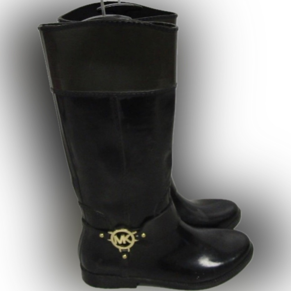 Michael Kors Black Knee-High Boots